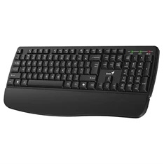 Genius KB-7123 HUN vezeték nélküli fekete billentyűzet