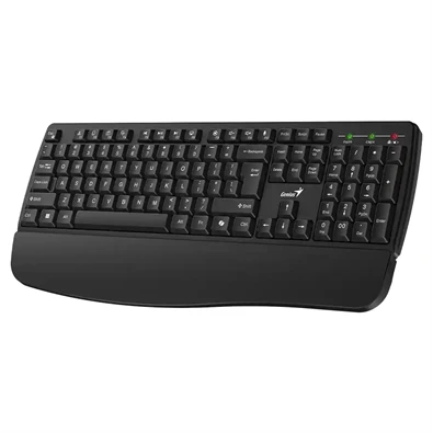 Genius KB-7123 HUN vezeték nélküli fekete billentyűzet