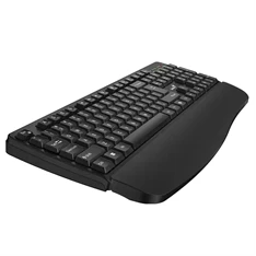 Genius KB-7123 HUN vezeték nélküli fekete billentyűzet
