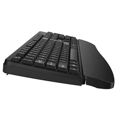 Genius KB-7123 HUN vezeték nélküli fekete billentyűzet