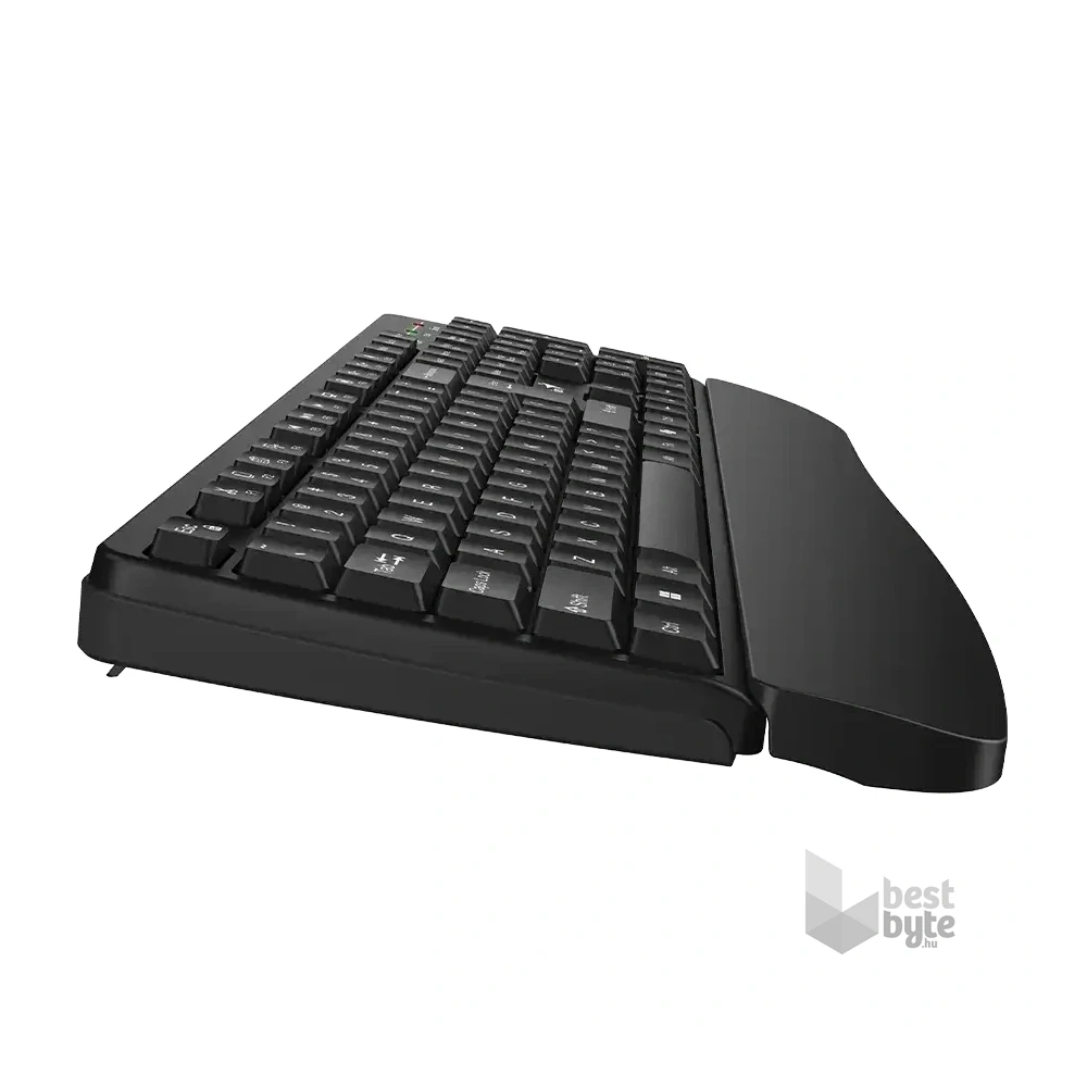 Genius KB-7123 HUN vezeték nélküli fekete billentyűzet