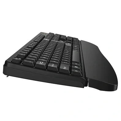 Genius KB-7123 HUN vezeték nélküli fekete billentyűzet