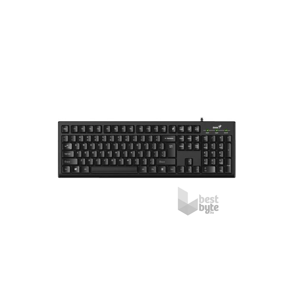 Genius KB-100 HUN USB fekete Smart billentyűzet