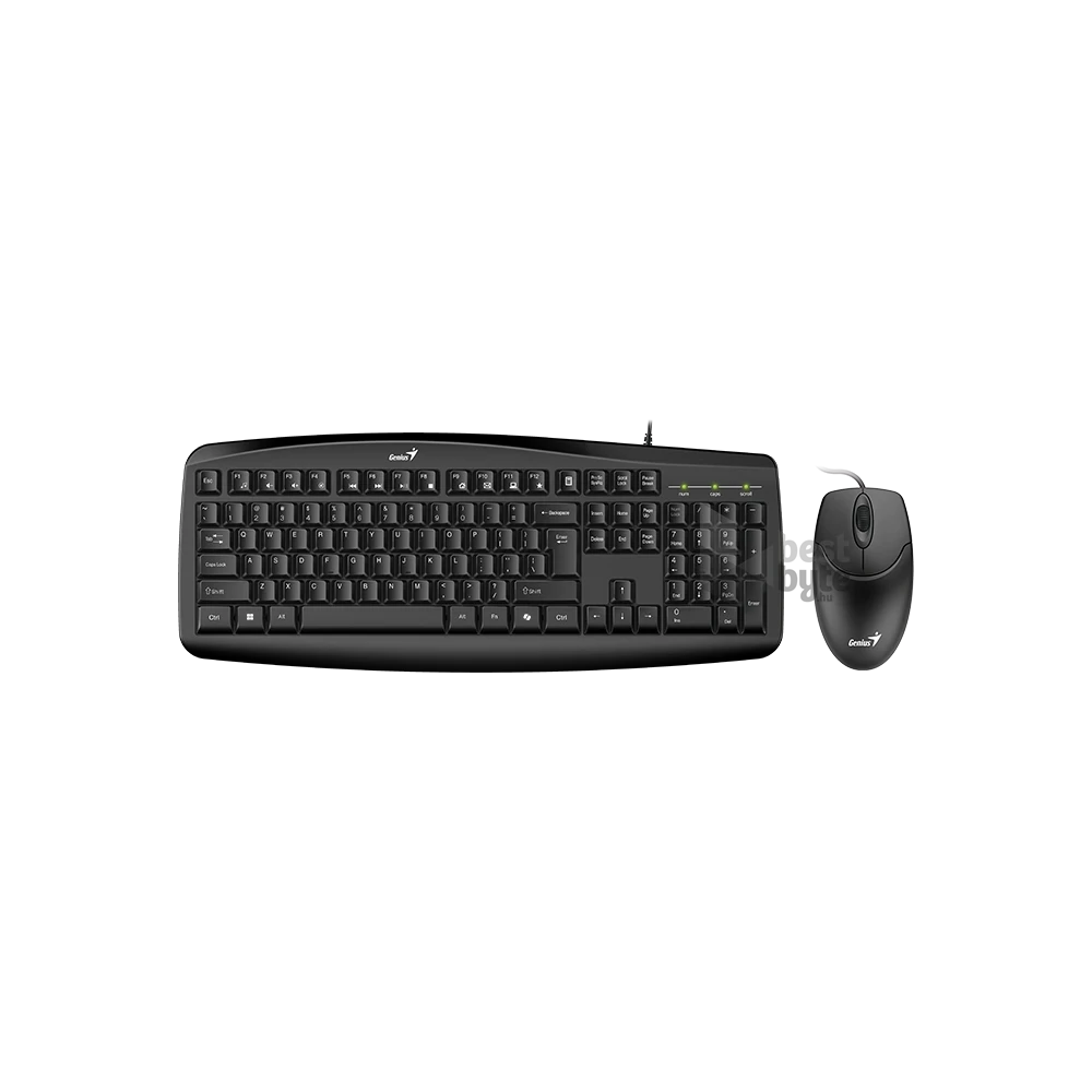 Genius KM-200 SMART HUN fekete multimédiás billentyűzet + egér