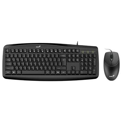 Genius KM-200 SMART HUN fekete multimédiás billentyűzet + egér