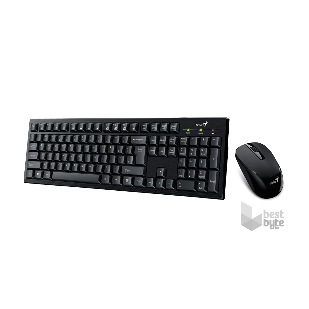Genius KM-8101 HUN vezeték nélküli billentyűzet + egér