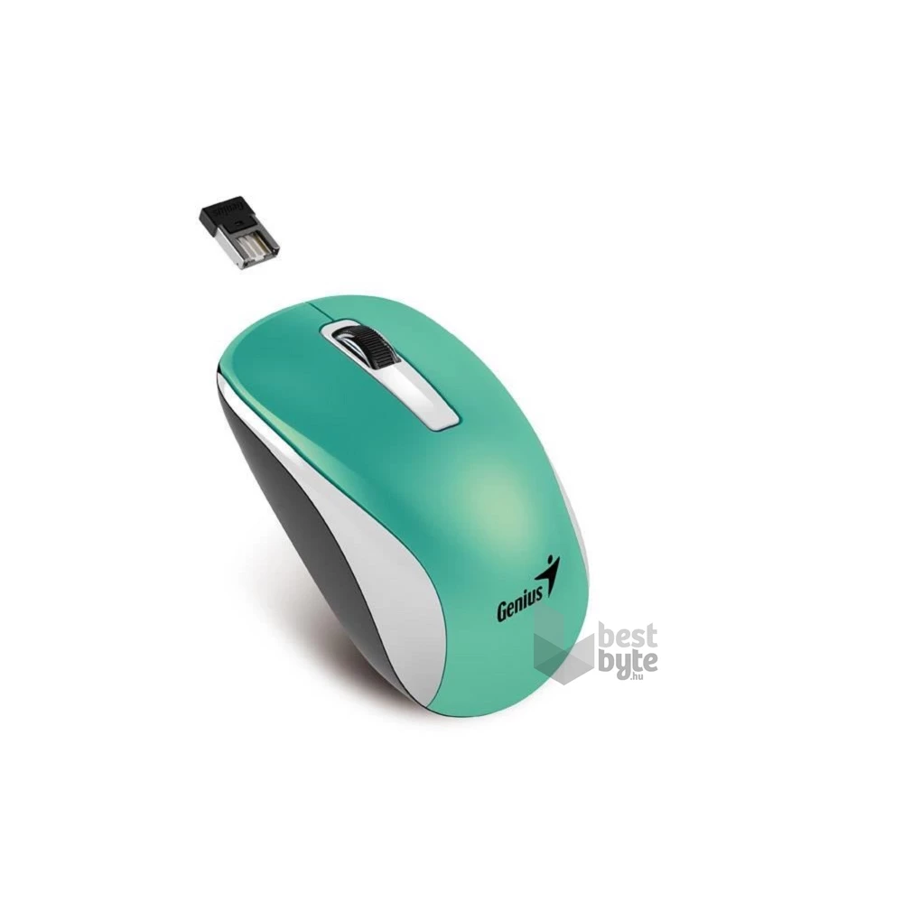 Genius NX-7010 BlueEye vezeték nélküli türkiz-metál egér