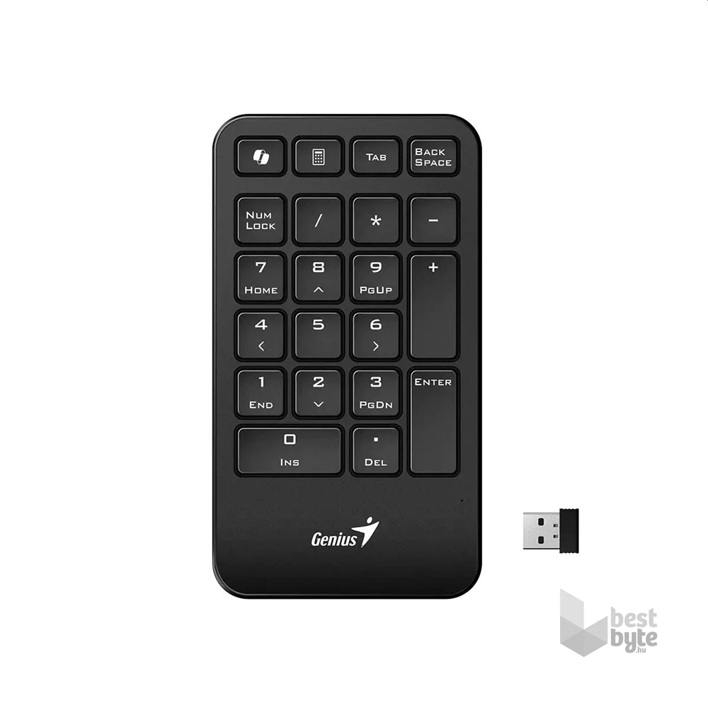 Genius NumPad 1000 fekete vezeték nélküli numerikus pad