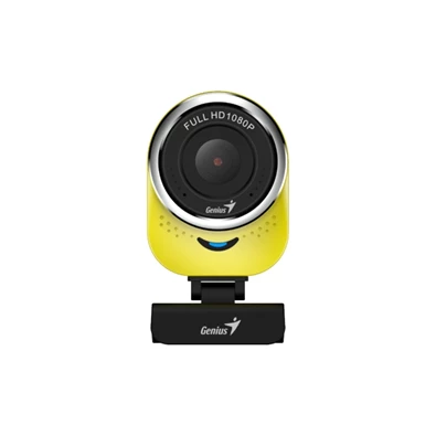 Genius Qcam 6000 1080p sárga webkamera