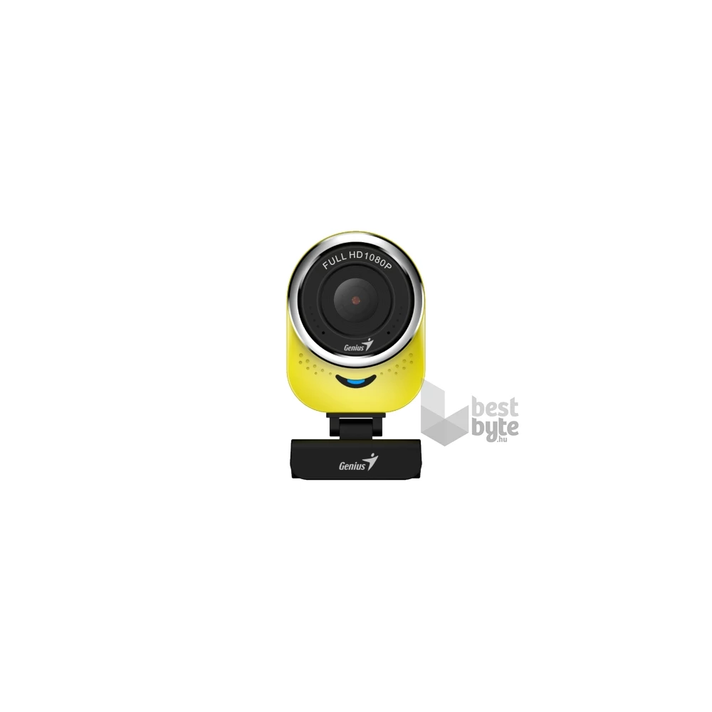 Genius Qcam 6000 1080p sárga webkamera