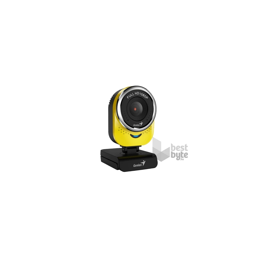 Genius Qcam 6000 1080p sárga webkamera
