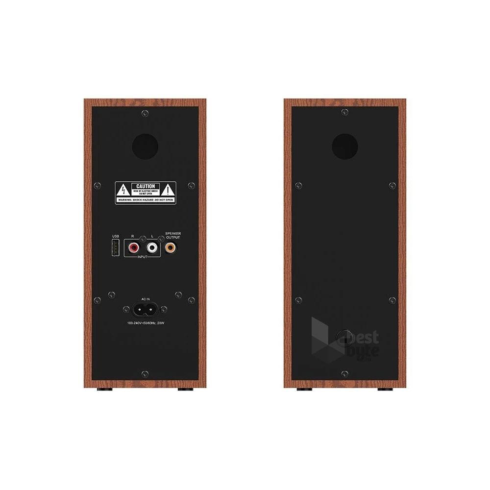 Genius SP-HF800BT 2.0 fa Bluetooth hangszóró pár