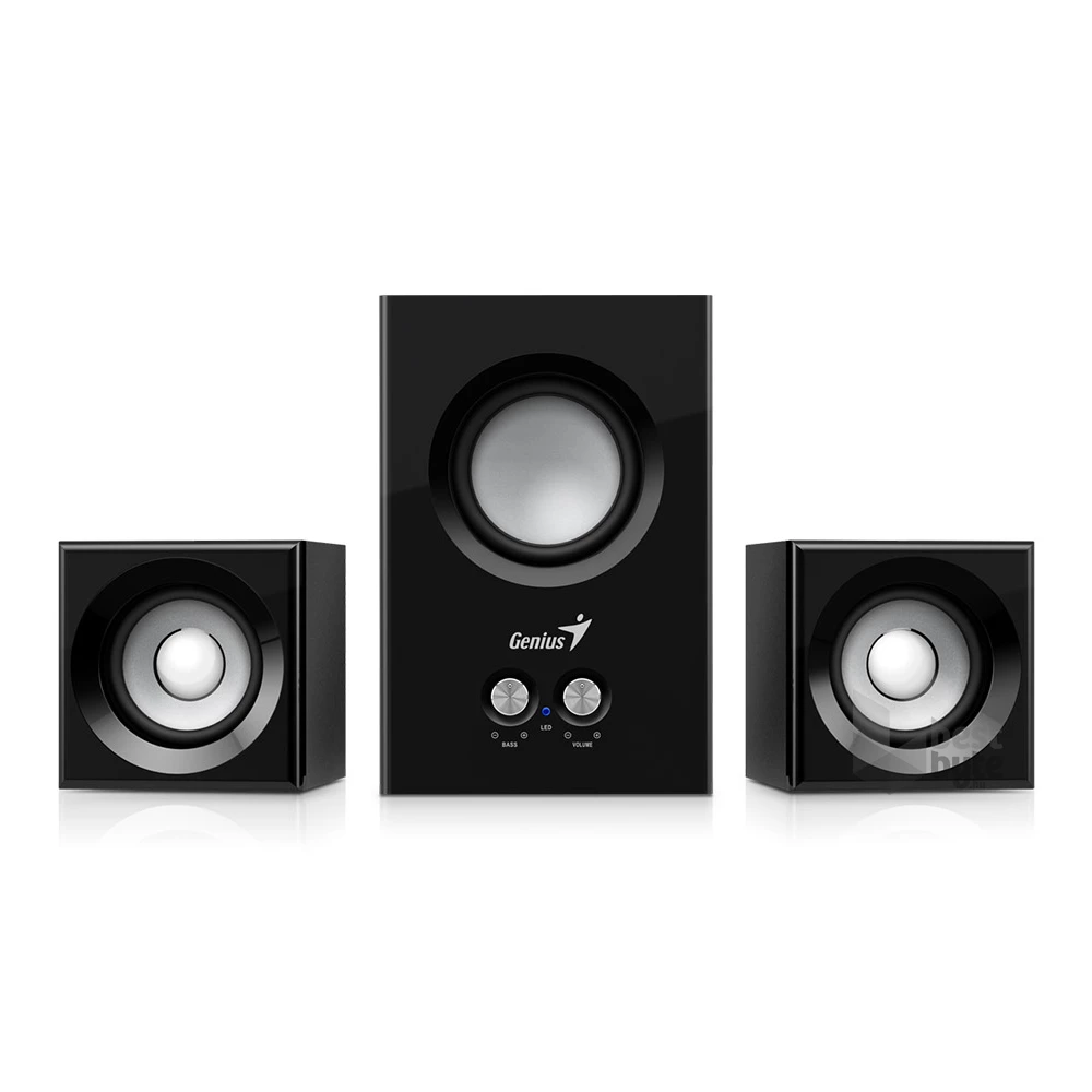 Genius SW-2.1 375 12W fekete hangszóró