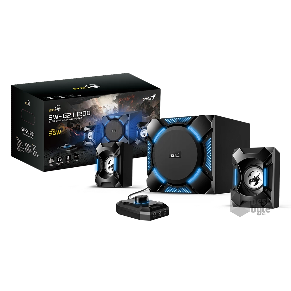 Genius SW-G2.1 1200 2.1 36W gamer hangszóró