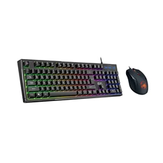 Genius Scorpion KM-GX6 RGB világításos billentyűzet és egér Copilot funkcióval