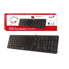 Genius SlimStar 126 HUN USB fekete billentyűzet