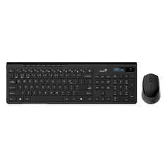 Genius SlimStar 8230 Magyar vezeték nélküli BT + 2.4G szett Copilot billentyűzettel és csendes egérrel Genius SlimStar 8230 Magyar vezeték nélküli BT + 2.4G szett Copilot billentyűzettel és csendes egérrel
