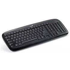 Genius SlimStar 110 PS/2 fekete HUN billentyűzet