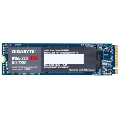 Gigabyte 512GB M.2 2280 (GP-GSM2NE3512GNTD) SSD