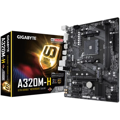 Gigabyte A320M-H AMD A320 SocketAM4 mATX alaplap