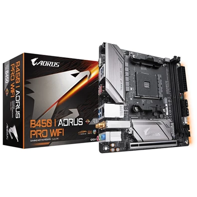 Gigabyte B450I-AORUS-PRO-WIFI AMD B450 SocketAM4 mini-ITX alaplap
