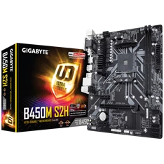 Gigabyte B450M-S2H AMD B450 SocketAM4 mATX alaplap