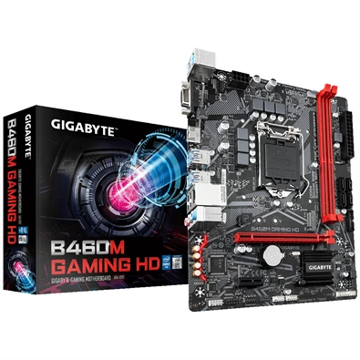 Gigabyte B460M GAMING HD Intel B460 LGA1200 mATX alaplap