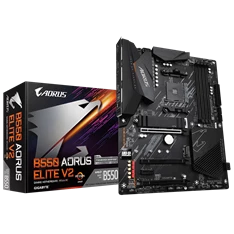 Gigabyte B550-AORUS-ELITE V2 AMD B550 SocketAM4 ATX alaplap
