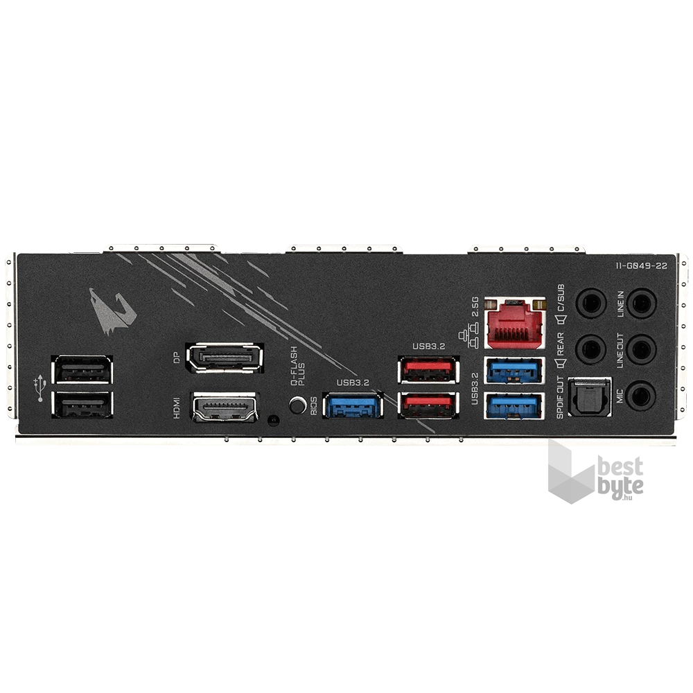 Gigabyte B550-AORUS-ELITE V2 AMD B550 SocketAM4 ATX alaplap