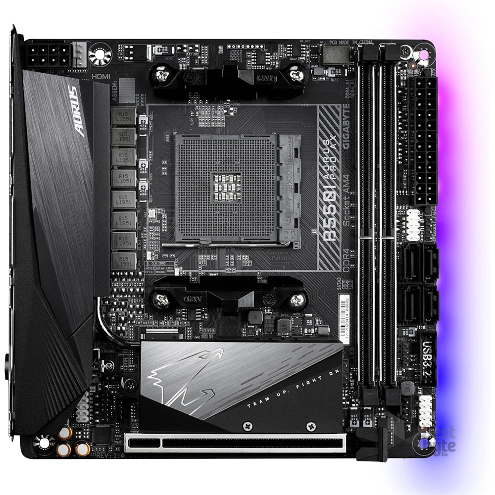 Gigabyte B550I AORUS PRO AX AMD B550 AM4 mini-ITX alaplap