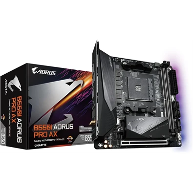 Gigabyte B550I AORUS PRO AX AMD B550 AM4 mini-ITX alaplap