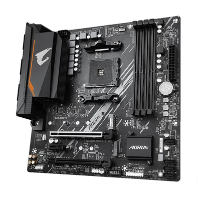 Gigabyte B550M-AORUS-ELITE AMD B550 SocketAM4 mATX alaplap