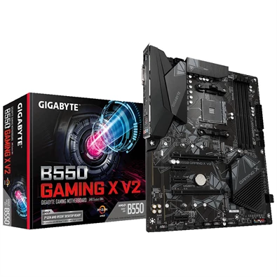 Gigabyte B550 GAMING X V2 AMD B550 SocketAM4 ATX alaplap