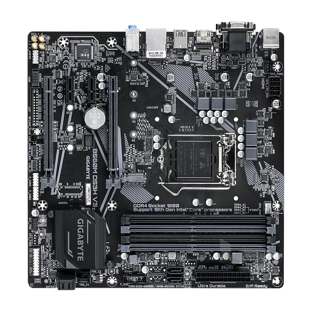 Gigabyte B560M DS3H V3 Intel B560 LGA1200 mATX alaplap