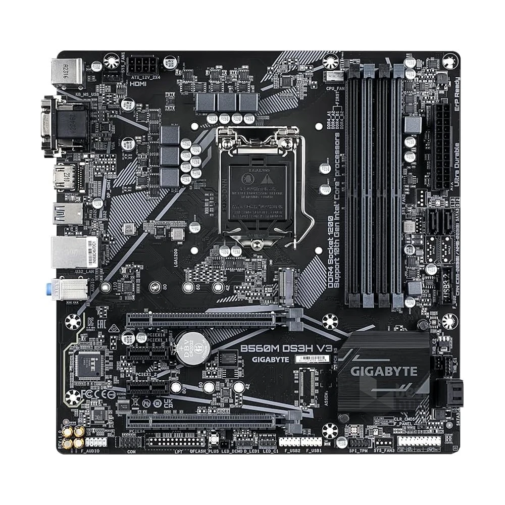 Gigabyte B560M DS3H V3 Intel B560 LGA1200 mATX alaplap