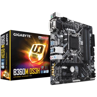 Gigabyte GA-B360M-DS3H Intel B360 LGA1151 mATX alaplap