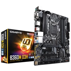 Gigabyte GA-B360M-D3H Intel B360 LGA1151 mATX alaplap