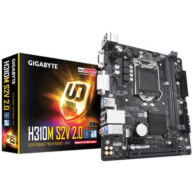 Gigabyte H310M-S2V 2.0 Intel H310 LGA1151 mATX alaplap