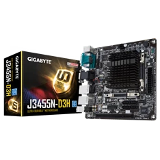 Gigabyte J3455N-D3H + J3455 CPU mini-ITX alaplap