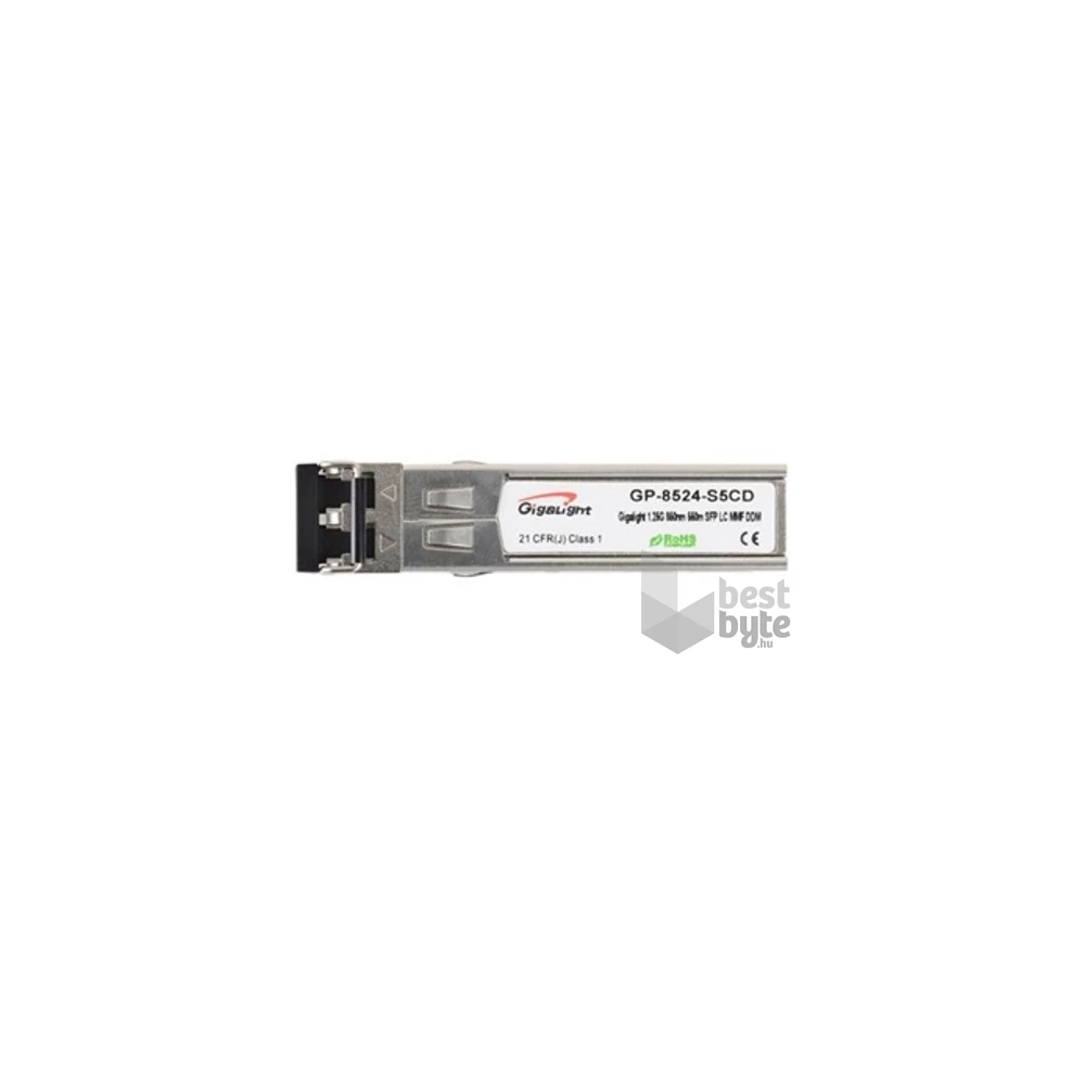 Gigalight GP-8524-S5CD SFP modul, 1.25G, 850nm, 550M távolság, 0~70 hőm. tart., DDM funkció