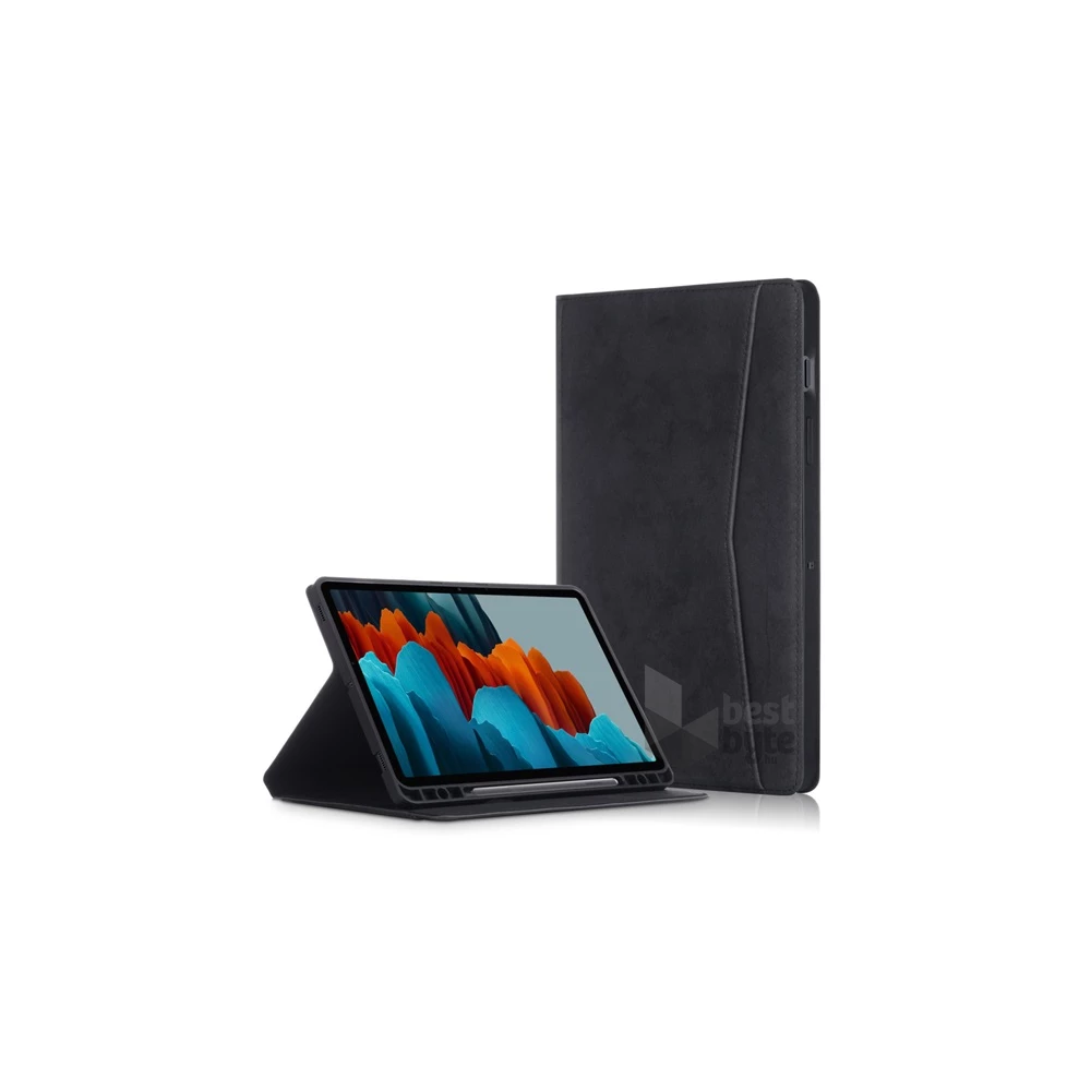 Gigapack GP-100341 Samsung Galaxy Tab S8 LTE (SM-X706)/S8 WIFI(SM-X700)/S7 LTE 5G(SM-T876) fekete oldalra nyíló tok