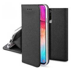 Gigapack GP-101017 Xiaomi Poco X3 Pro / Poco X3 NFC fekete bőr hatású oldalra nyíló tok