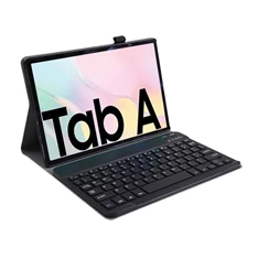 Gigapack GP-101061 Galaxy Tab A7 10.4 (2022) SM-T503 / A7 10.4 (2020) SM-T505 fekete bőr hatású billentyűzetes tok