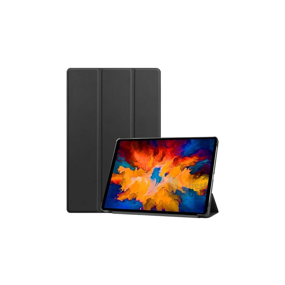 Gigapack GP-102444 Lenovo Tab P11 Pro (TB-J706F) fekete bőr hatású oldalra nyíló tok