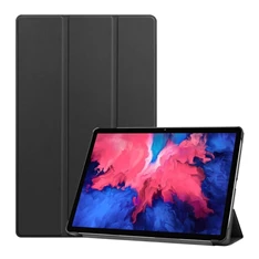 Gigapack GP-102445 Lenovo Tab P11 Plus (TB-J616F)/P11 5G (TB-J607Z)/P11 (TB-J606F) fekete bőr hatású oldalra nyíló tok