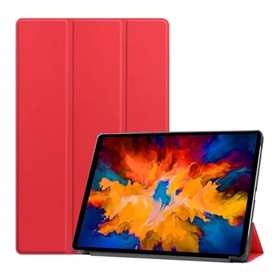 Gigapack GP-102448 Lenovo Tab P11 Pro (TB-J706F) piros bőr hatású oldalra nyíló tok
