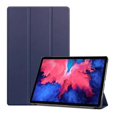Gigapack GP-102452 Lenovo Tab P11 Plus (TB-J616F) / P11 (TB-J607Z) / (TB-J606F) sötétkék bőr hatású oldalra nyíló tok