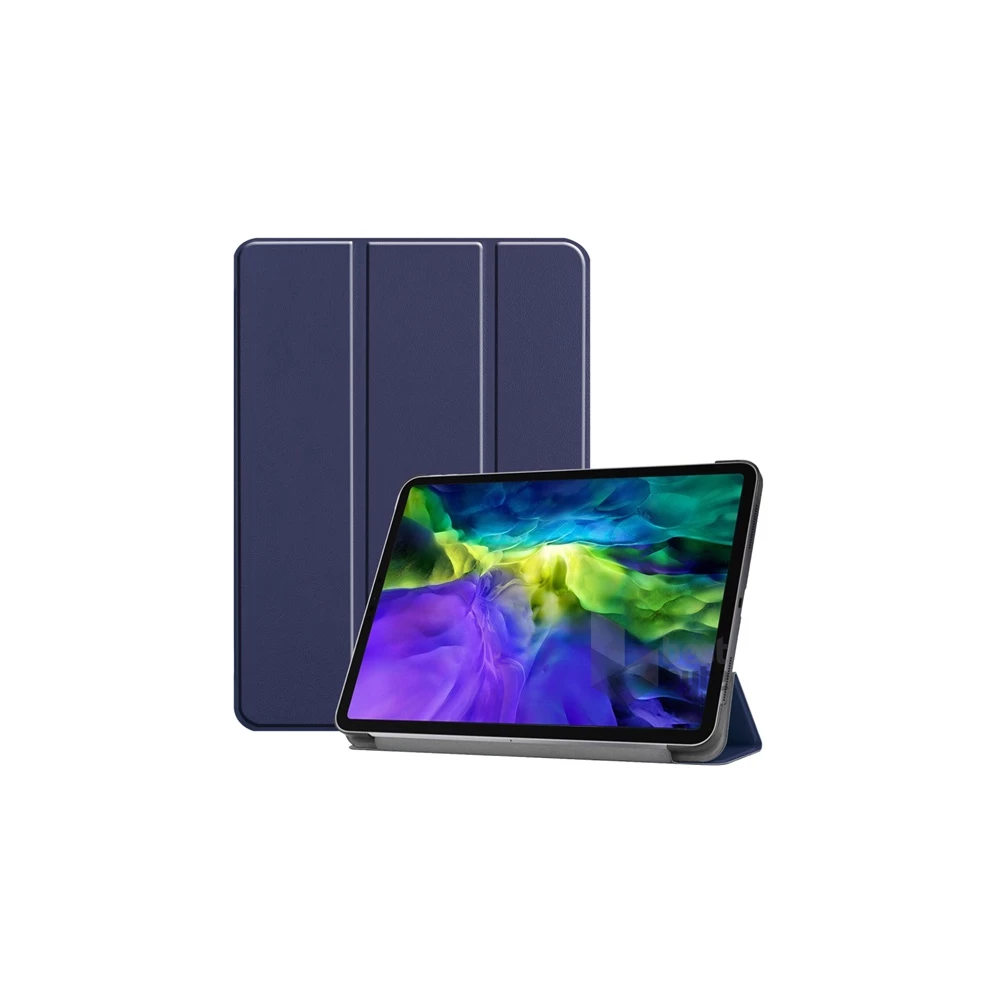 Gigapack GP-102870 Apple iPad Pro 11 (2018/2020/2021) sötétkék bőr hatású oldalra nyíló tok