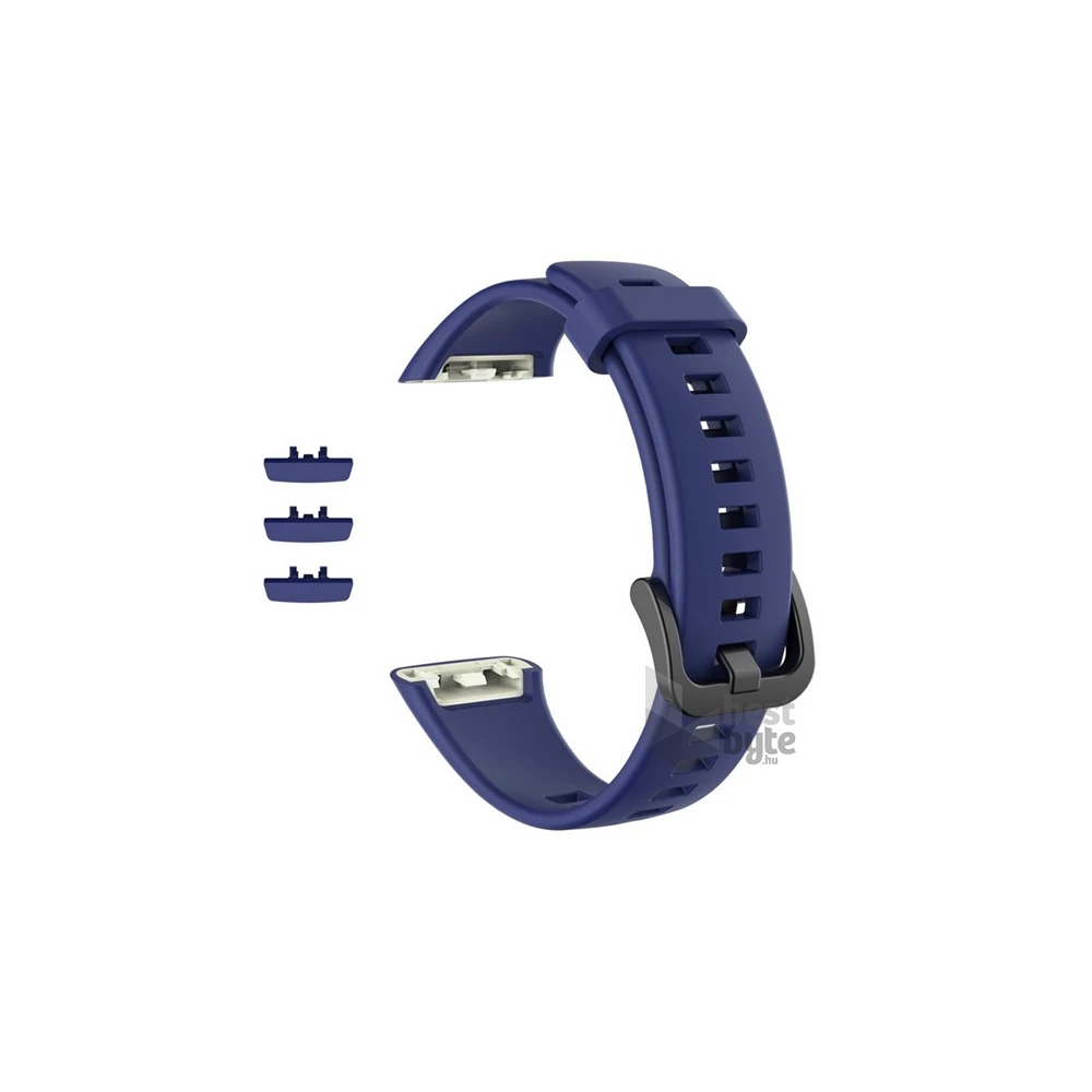 Gigapack GP-106906 Huawei Band 6 / Honor Band 6 sötétkék szilikon óraszíj