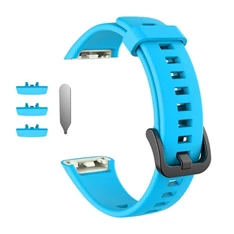 Gigapack GP-106908 Huawei Band 6 / Honor Band 6 világoskék szilikon óraszíj